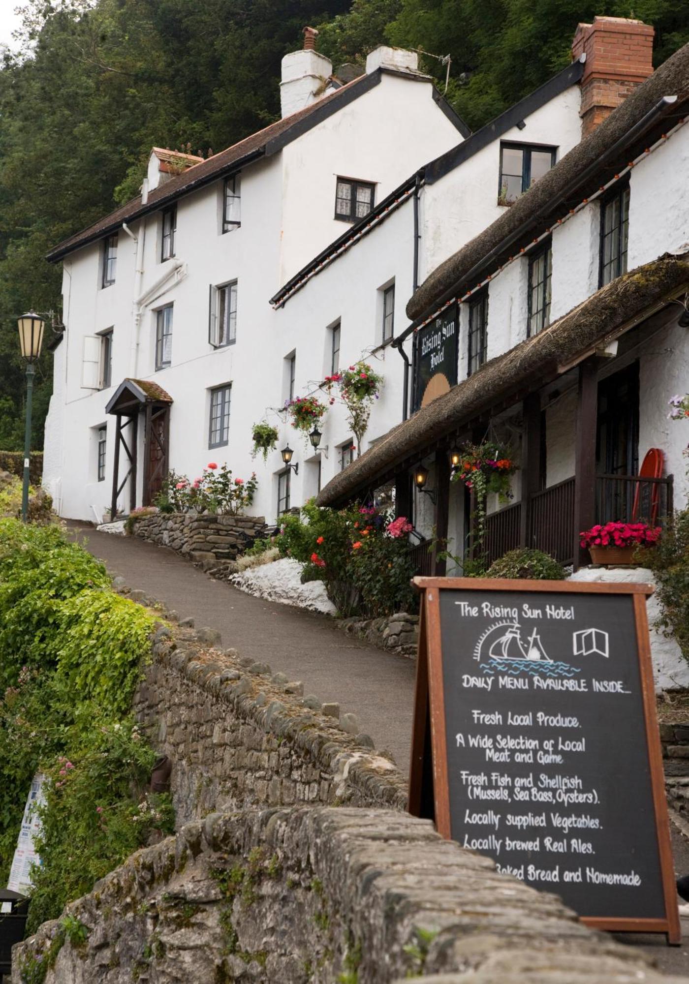 Rising Sun Hotel Lynmouth Eksteriør bilde